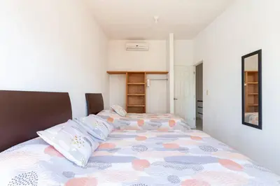 Cama o camas de una habitación en Acapulco Diamante. Casa de descanso
