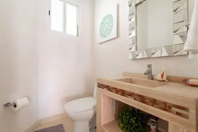 Un baño de Acapulco Diamante. Casa de descanso