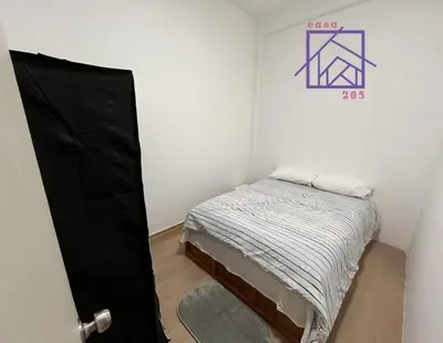 Cama o camas de una habitación en Casa 205