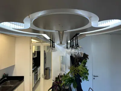 Una cocina o zona de cocina en CLUB DE GOLF