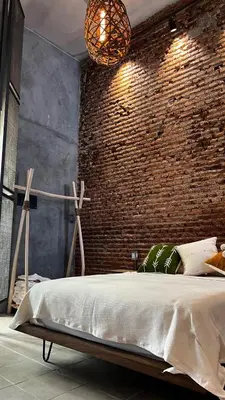 Cama o camas de una habitación en CASA PATO