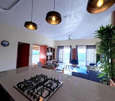Una cocina o zona de cocina en Residencial Aéreo Albatros
