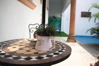 Un patio o zona al aire libre en Villa Mont