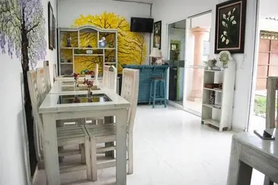 Una cocina o zona de cocina en Villa Mont