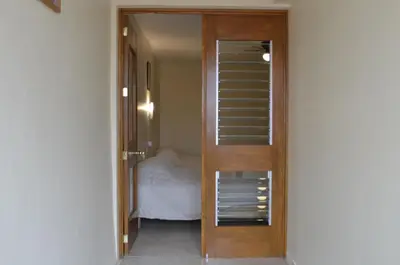 Cama o camas de una habitación en Casa Shanti Oaxaca