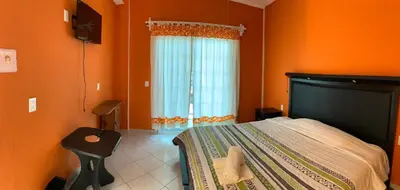 Cama o camas de una habitación en Posada la Natividad
