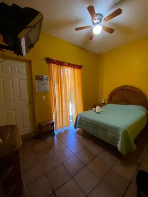 Cama o camas de una habitación en Posada la Natividad
