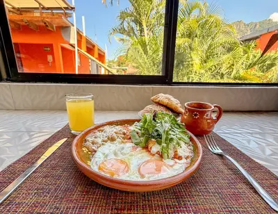 Comida en o cerca de esta posada u hostería