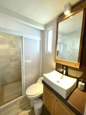 Un baño de Casa Amaro
