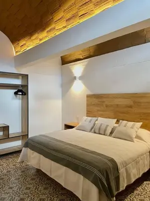 Cama o camas de una habitación en Casa Amaro