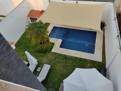 Piscina en o cerca de Casa More con alberca, jacuzzi, climatizada