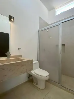 Un baño de Victoria’s Beach house