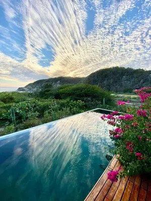 Paisaje cerca de esta villa