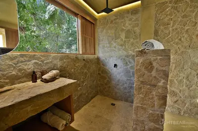 Un baño de UtopiAmar Beach House & Suites
