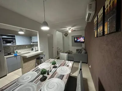Una cocina o zona de cocina en ¡Descubre tu oasis en Acapulco! Casa vacacional.