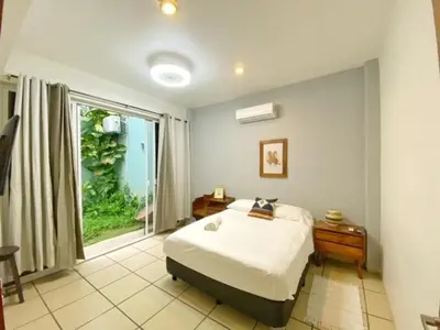 Cama o camas de una habitación en Edificio Teocalli, Bacocho Puerto Escondido