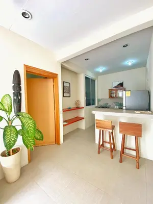 Una cocina o zona de cocina en Sunset Apartament Starlink, Myhomepuertoescondido