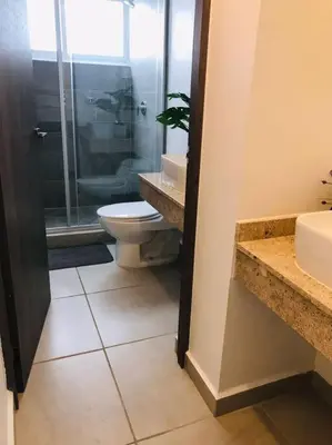Un baño de Departamento con club de playa Acapulco Diamante