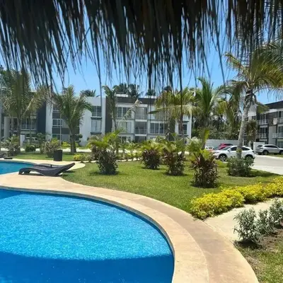 Departamento con club de playa Acapulco Diamante