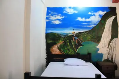 Cama o camas de una habitación en Hotel Calle8