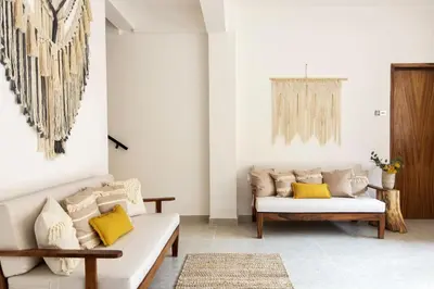 Zona de estar de Casa Ita Surf - Adults Only