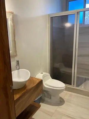 Un baño de Apartamentos mondala