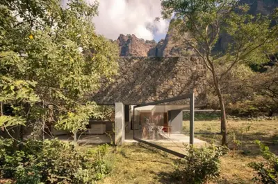 Paisaje cerca de esta villa