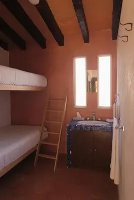 Cama o camas de una habitación en Villas Mexiko
