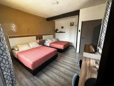 Cama o camas de una habitación en CASA MARIN Pochote