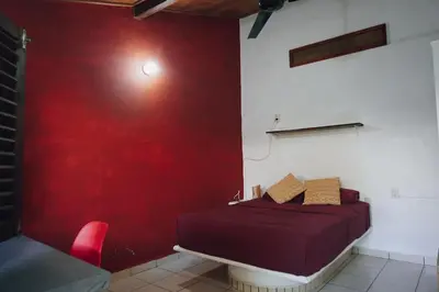 Cama o camas de una habitación en Pacific Buddha