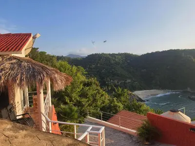 Paisaje cerca de este chalet de montaña
