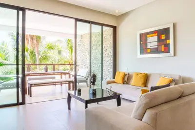 Zona de estar de Exquisite Acapulco Retreat in La Isla Residence
