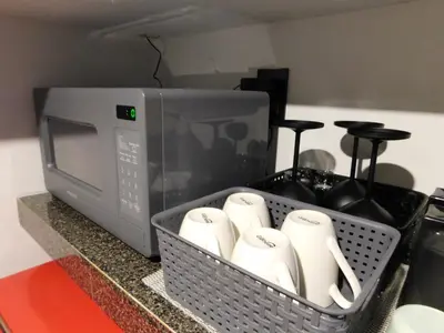 Una cocina o zona de cocina en Depa privado Estadio GNP -Foro Sol-, Palacio de los Deportes