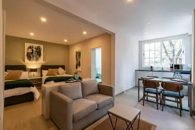 Zona de estar de LOVELY LOFT COYOACAN (DIEGO)