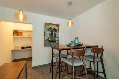 Una cocina o zona de cocina en LOVELY LOFT COYOACAN (DIEGO)