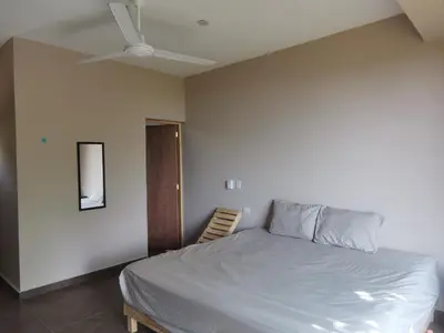 Cama o camas de una habitación en CASA EBANO