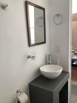 Un baño de Casa Mireles