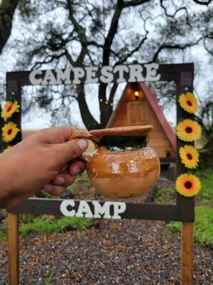 Certificado, premio, señal o documento que está expuesto en Campestre Camp