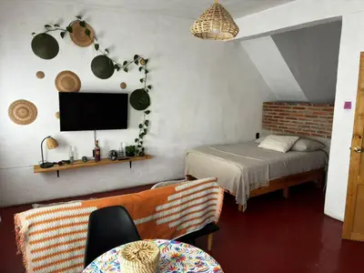 Cama o camas de una habitación en Casa Roma