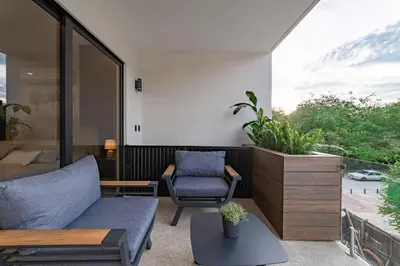 Zona de estar de 3022 - Ziba Condo 203