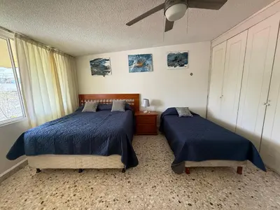 Cama o camas de una habitación en Mirador de Águila