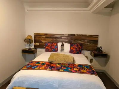 Cama o camas de una habitación en CASA FORTALEZA