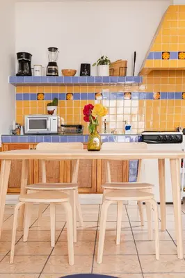 Una cocina o zona de cocina en Siento Oaxaca