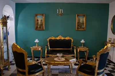 Zona de estar de Casa Zepeda