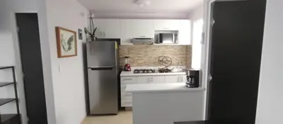Una cocina o zona de cocina en Casa de Rosas