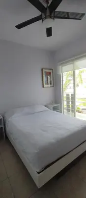 Cama o camas de una habitación en Casa de Rosas
