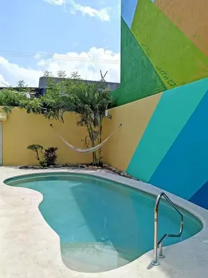 Piscina en o cerca de Walkable Rinconada Studio King Bed, Pool, Fast WiFi - Trees