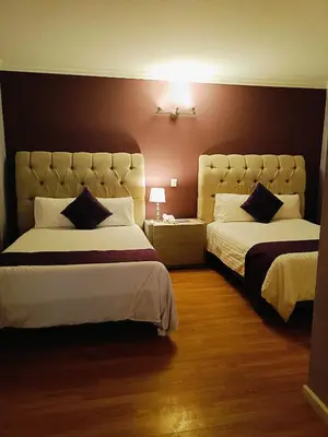 Cama o camas de una habitación en HOTEL VIRREYNAL