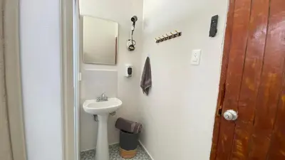 Un baño de Ubicación top: Depto. a 3 min de la playa
