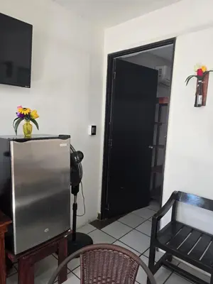 Una televisión o centro de entretenimiento en Alojamiento amplio para descanso H3